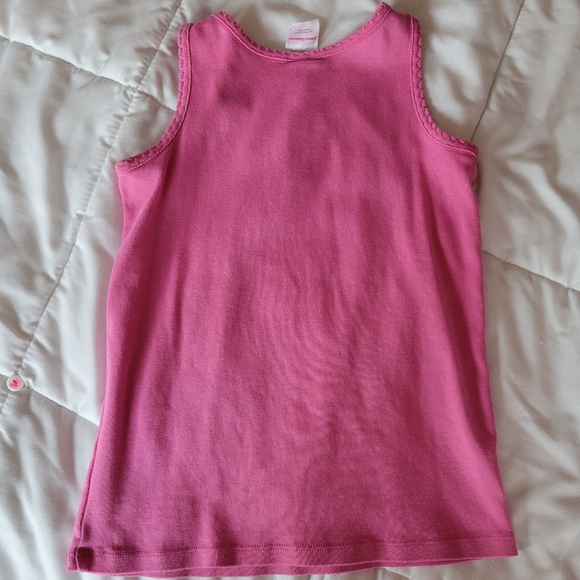 Hanna Andersson pink 💗 tank top shirt size 110 5 5t - Picture 2 of 2